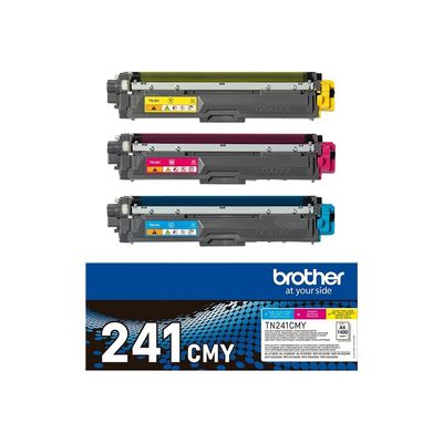 Brother TN241 - Pack de 3 - cyan, magenta, jaune - cartouche laser d'origine