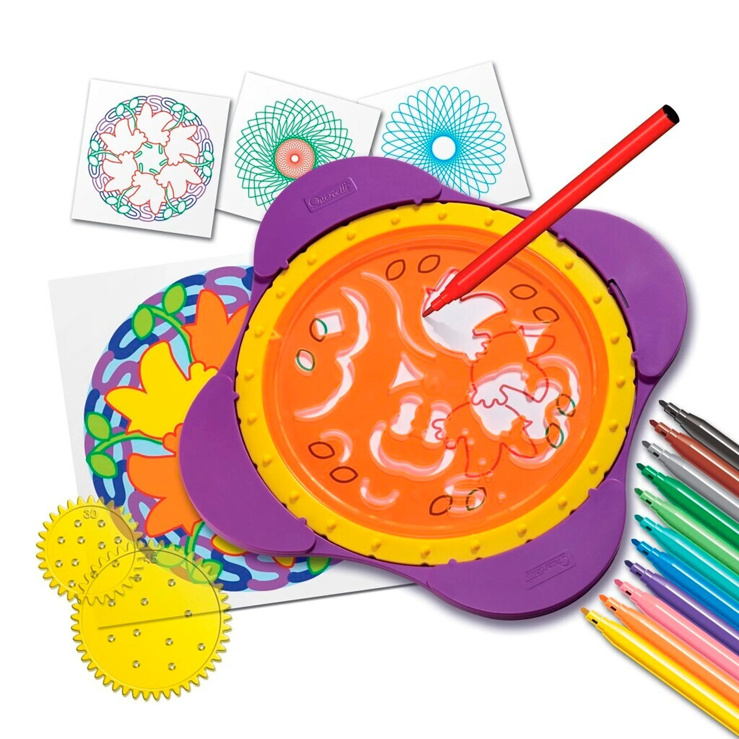 Quercetti Spirogiro Mandala-Schablonen