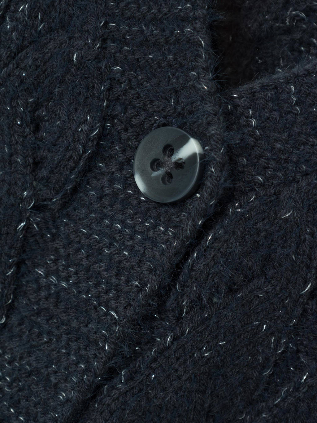 gemêleerd vest NKFOLIPA donkerblauw melange