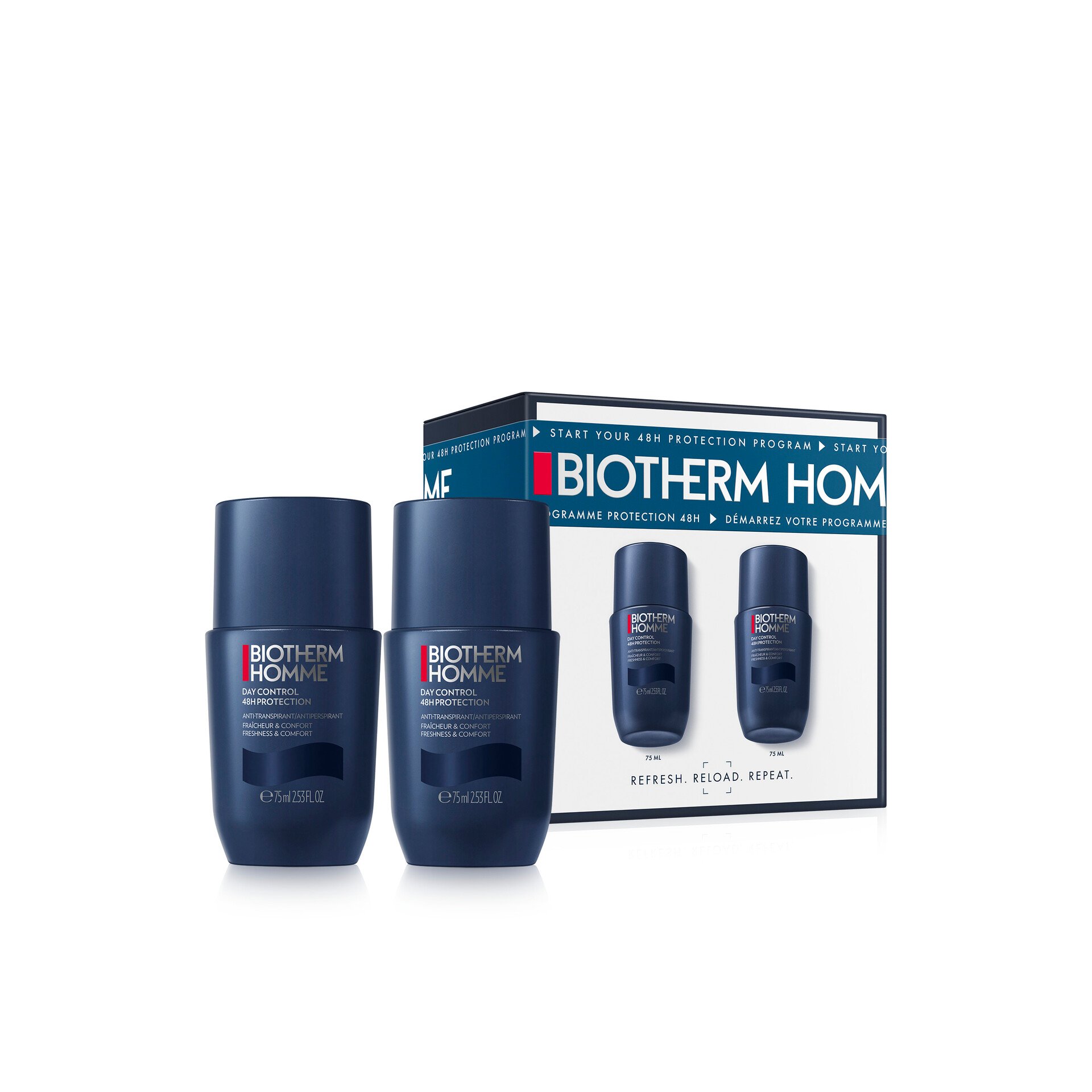 Biotherm Day Control Roll On Duo Men Set