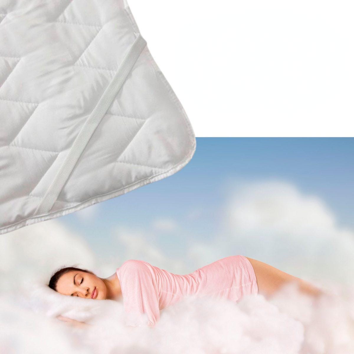 Jekatex Matratzenauflage »Aloe Vera« Auflage 90x200 cm für Matratze mit Aloe Vera veredelt.
