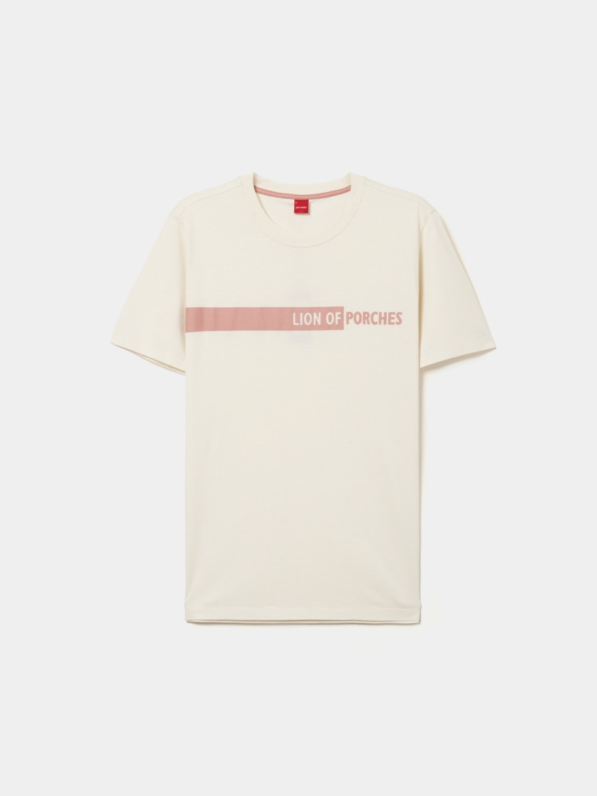 T-shirt de algodão Lion of Porches