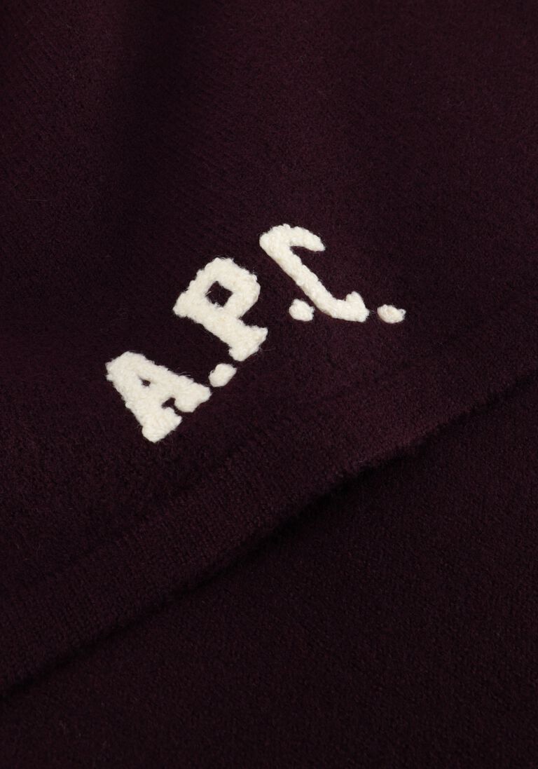 bordeaux apc sjaal echarpe jesse
