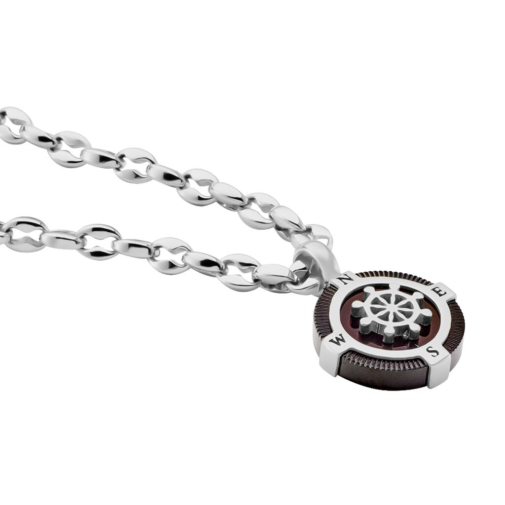 Collier Acier Blanc Kyliann