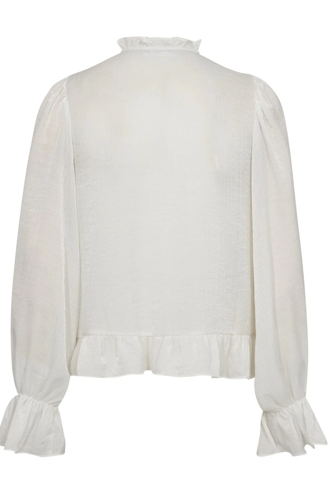 Co´Couture Melinacc Frill Shirt 35607 4000 white