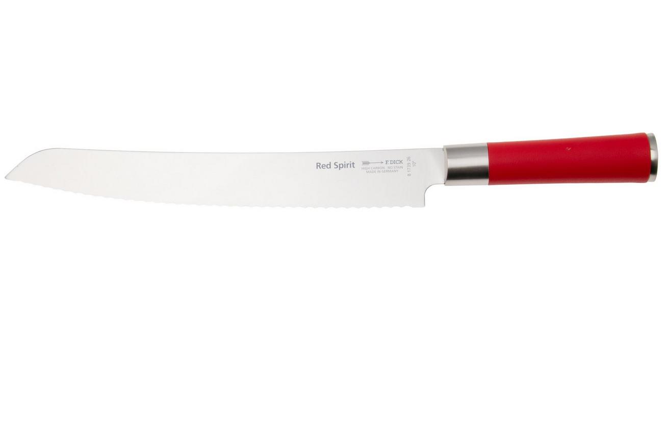 F. Dick Red Spirit 81739262 Bread Knife, broodmes, 26 cm