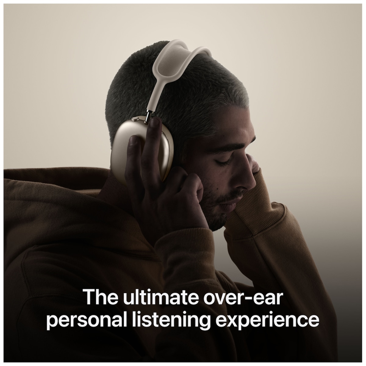 Apple AirPods Max (USB-C) trådløse around-ear hodetelefoner (stjerneskinn)
