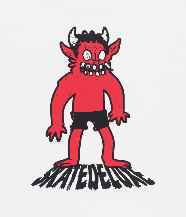 skatedeluxe Devil Organic T-Shirt (white)