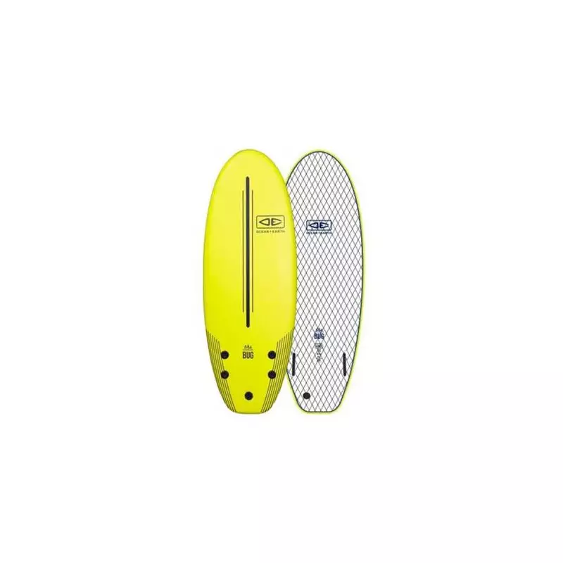 Planche de surf BUG Softboard 22L Lime 4´0