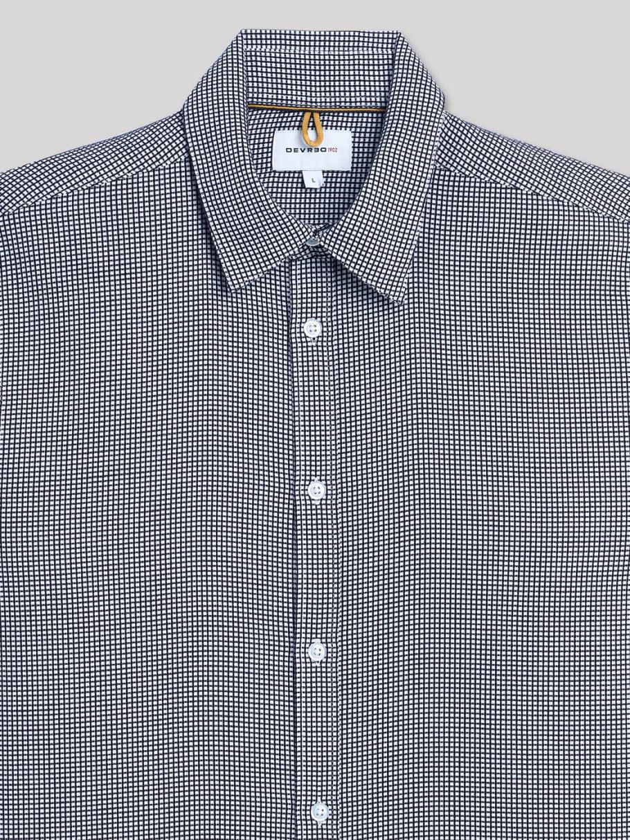 Chemise slim à carreaux