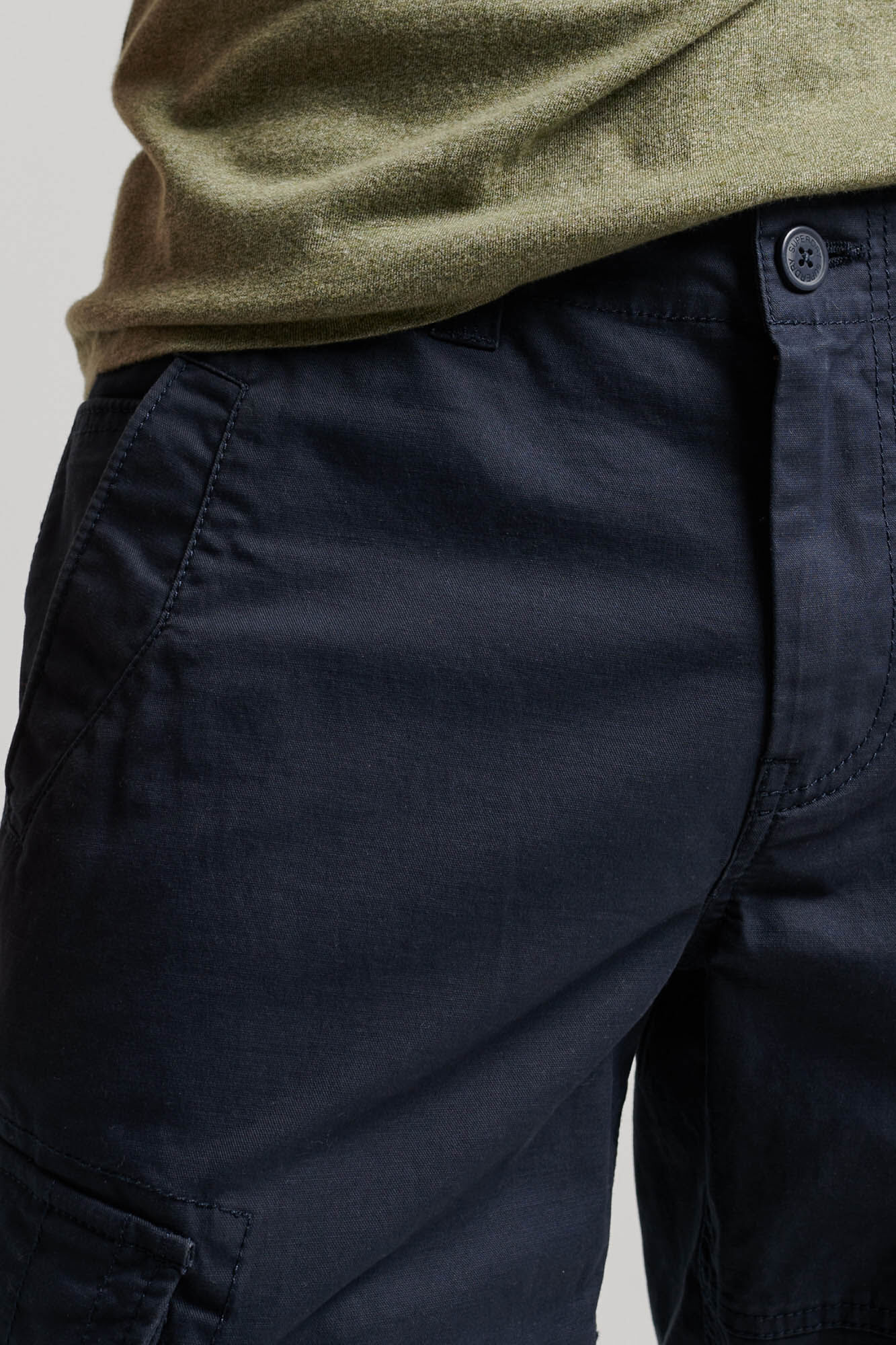 Calções cargo Superdry - azul marinho