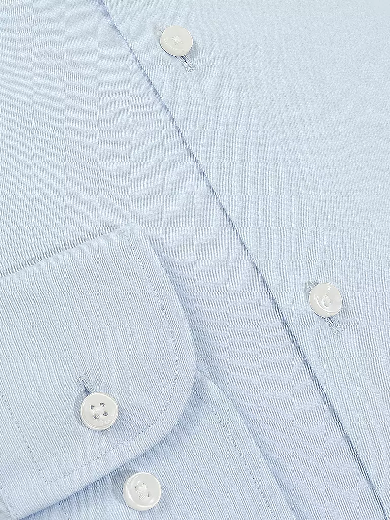 BOSS Hemd Slim Fit Hank blau