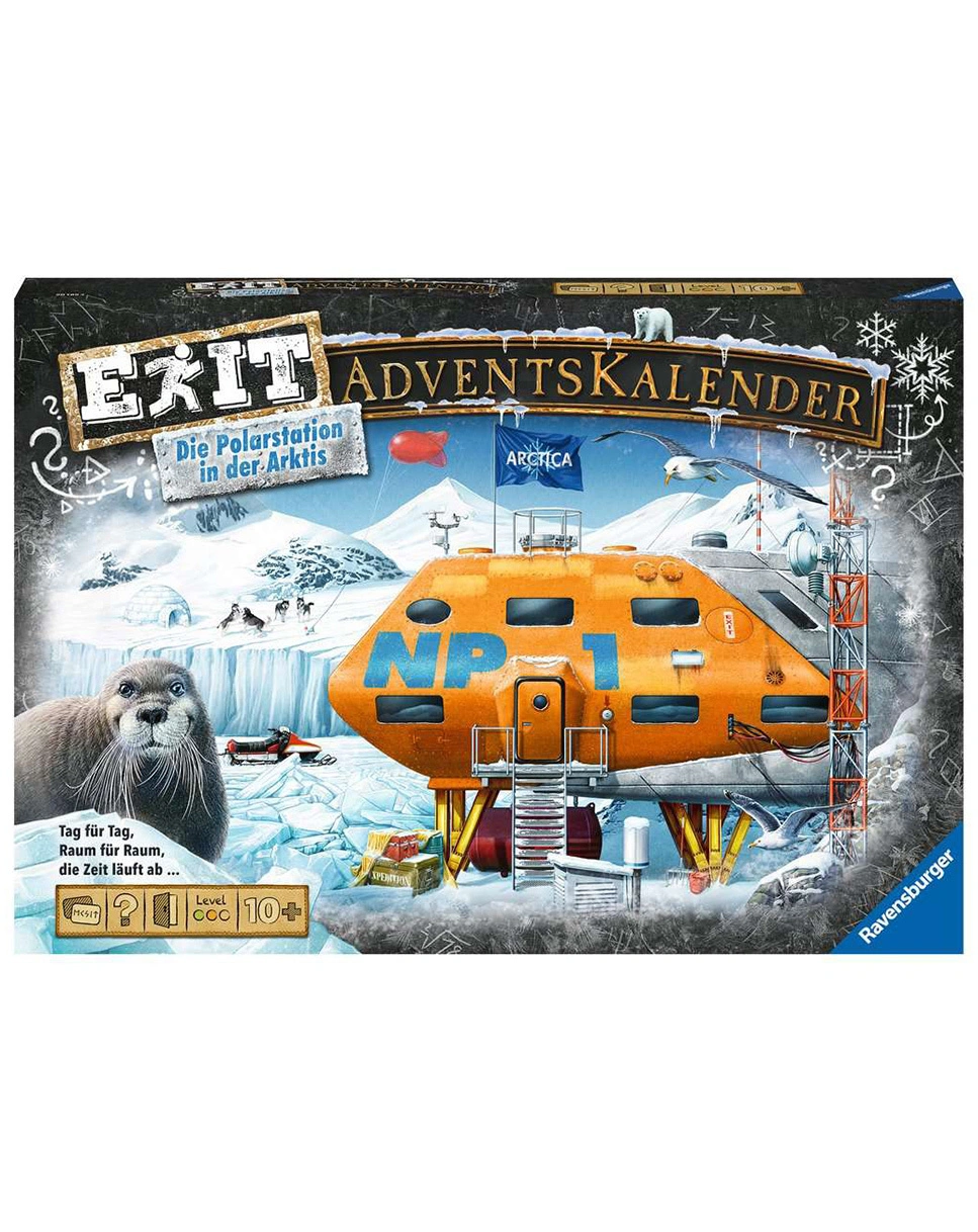 Adventskalender EXIT - DIE POLARSTATION ARKTIS in bunt