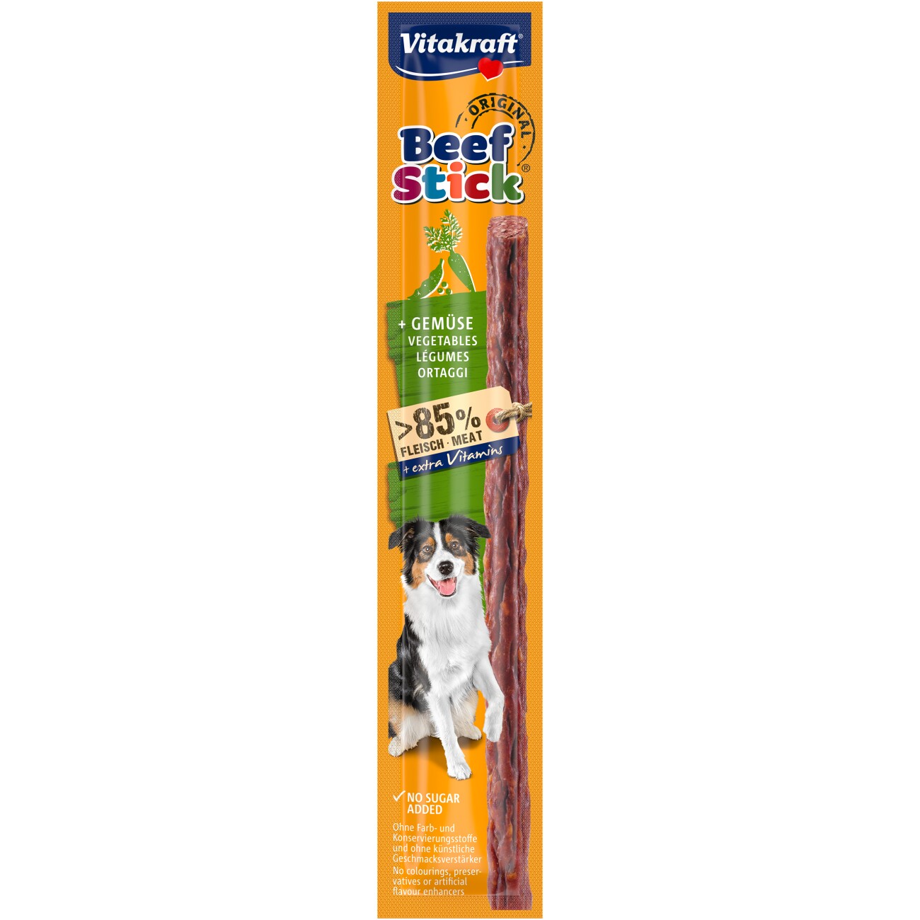 Vitakraft Beef-Stick 50x12g Obst und Gemüse