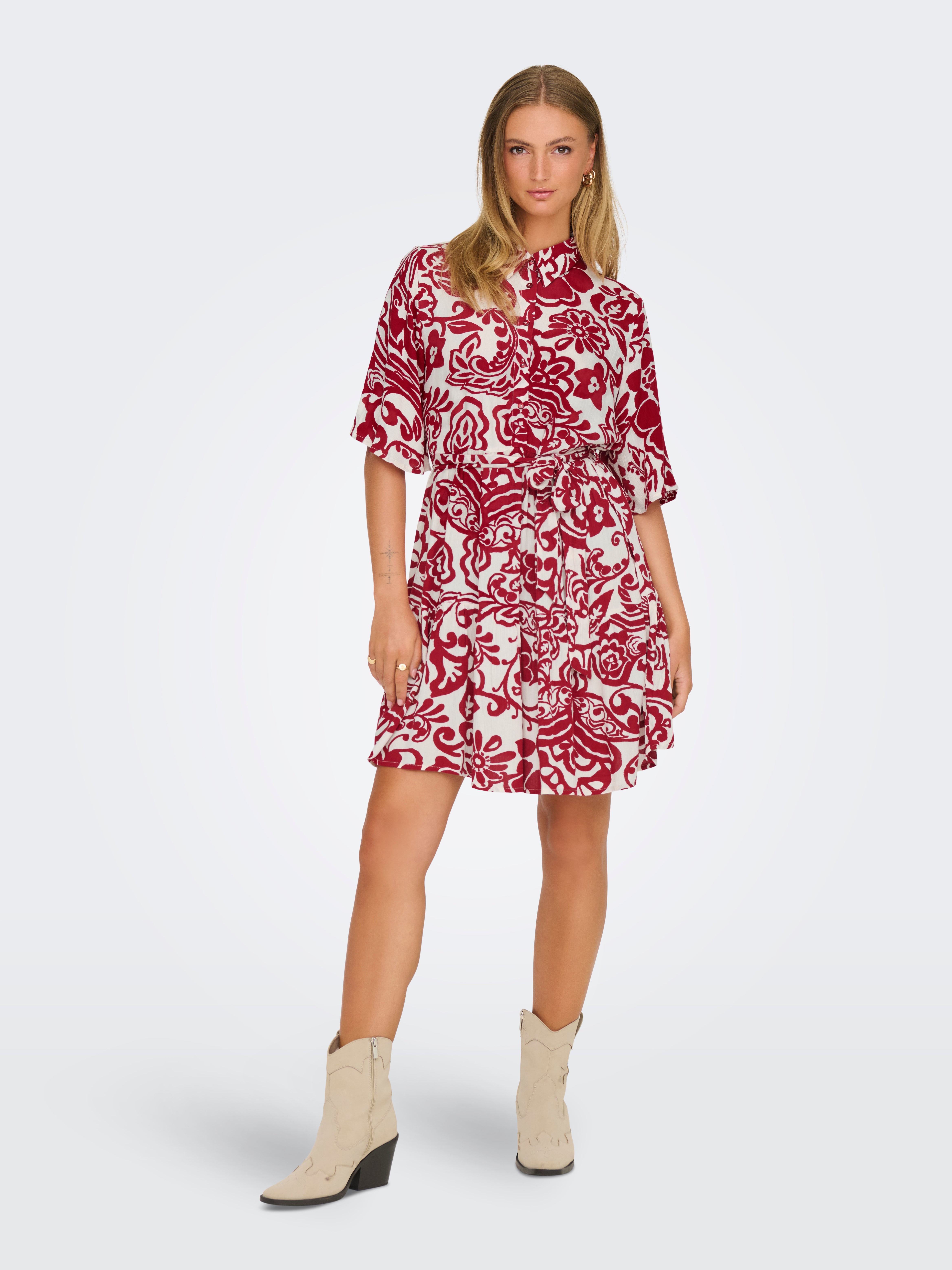 JDYBREE Kurzes Kleid Birch
