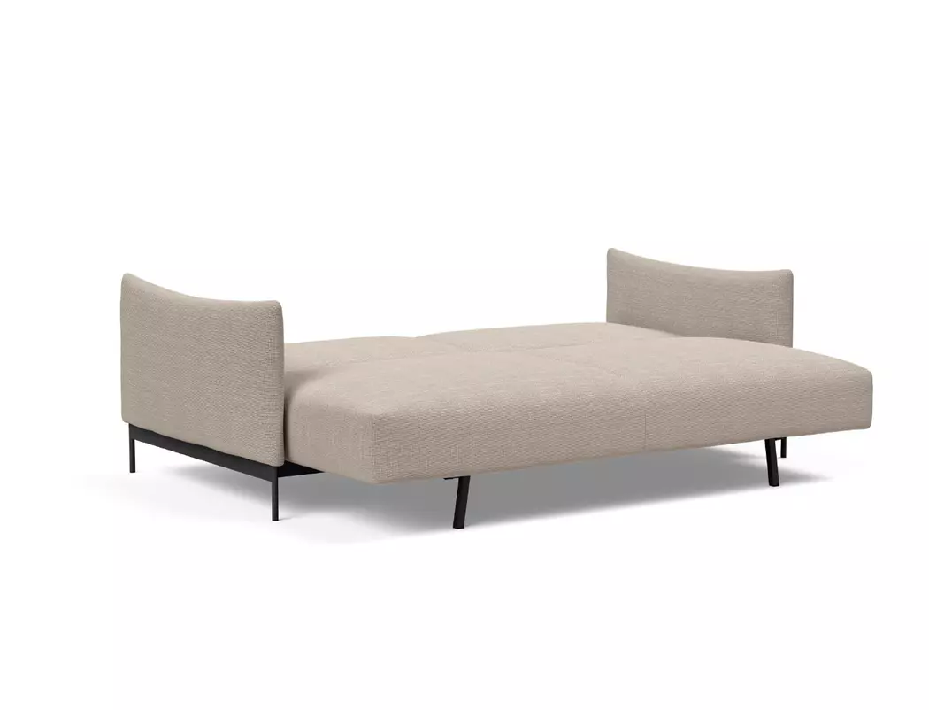 Schlafsofa Malloy Metall schwarz