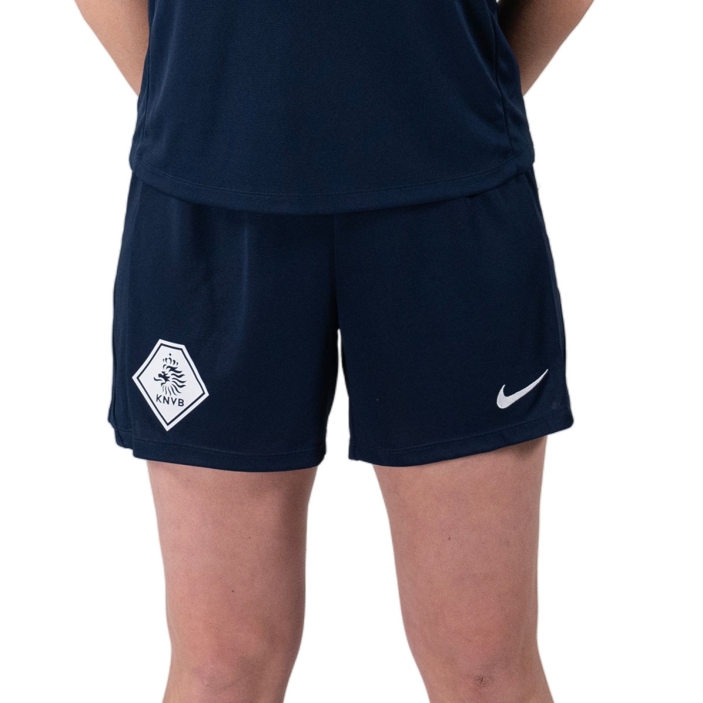 Nike KNVB Scheidsrechters Trainingsbroekje 2024-2026 Dames Donkerblauw Wit