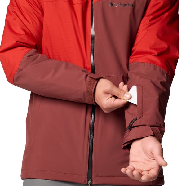 Veste de ski COLUMBIA ICEBERG POINT II JACKET SPICE/SAIL RED