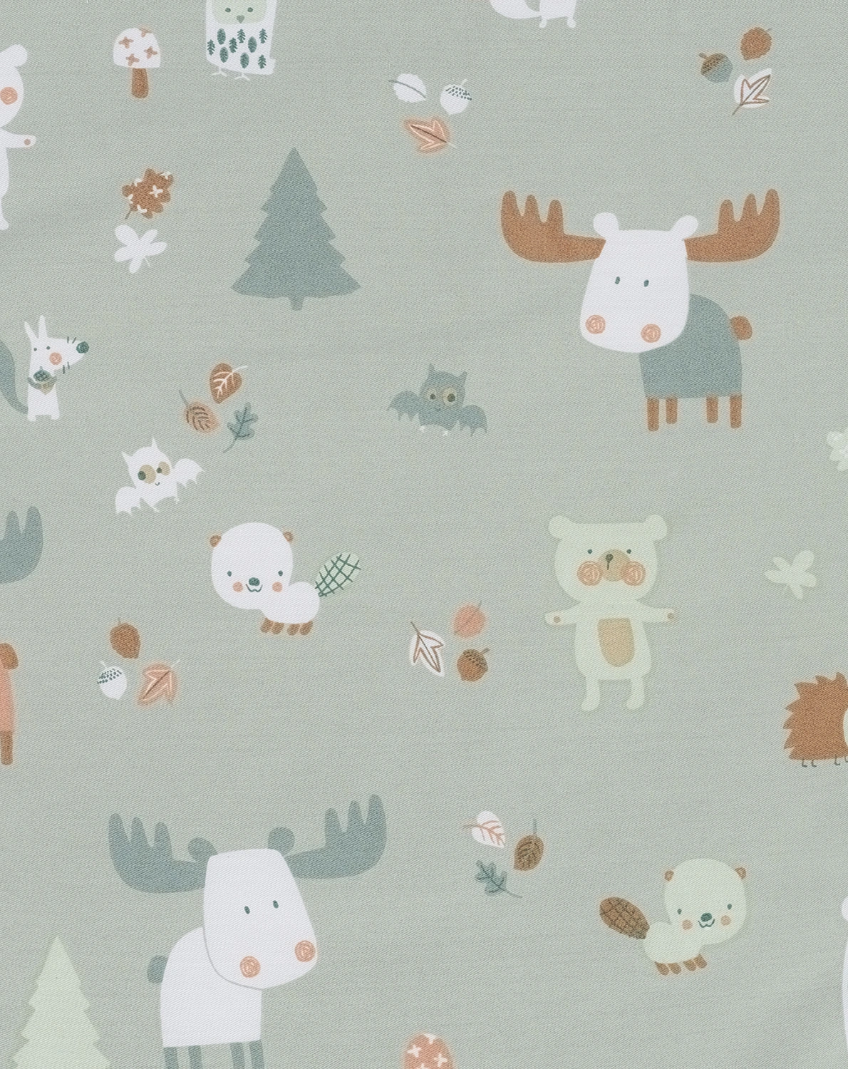 Schlafsack WICKEL-MÄXCHEN® – BABY FOREST in grün