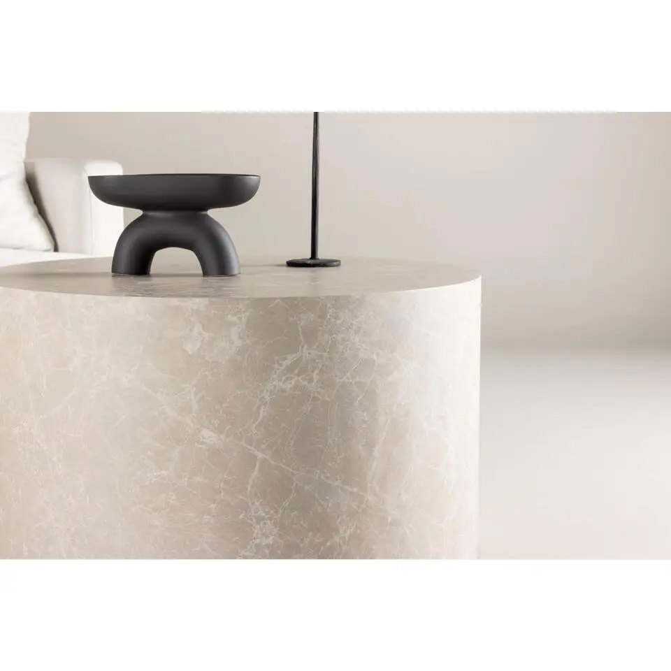 Svea - Melissa ronde salontafel - ø 80 cm - beige