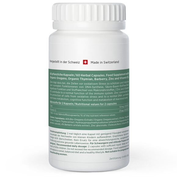 KINGNATURE Oregano Vida Kaps 614 mg Ds 60 Stk