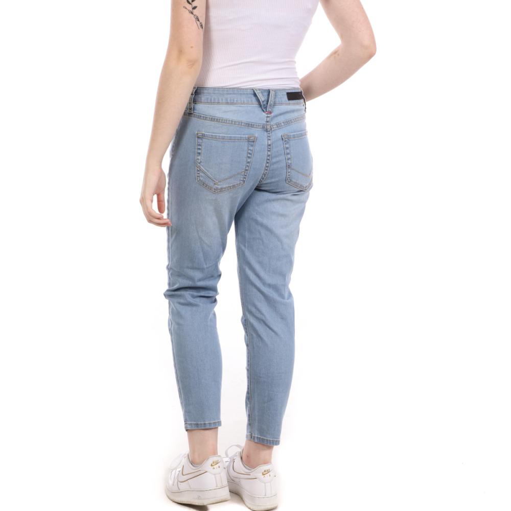 Vans Jean Bleu Boyfriend Femme Vans