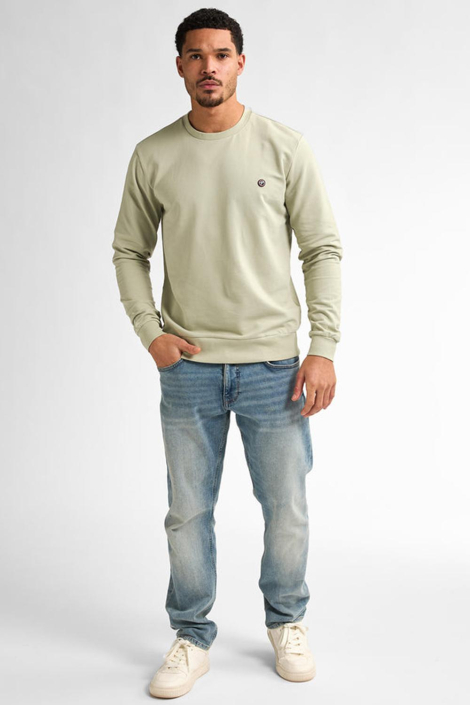 Petrol Industries groene heren sweater