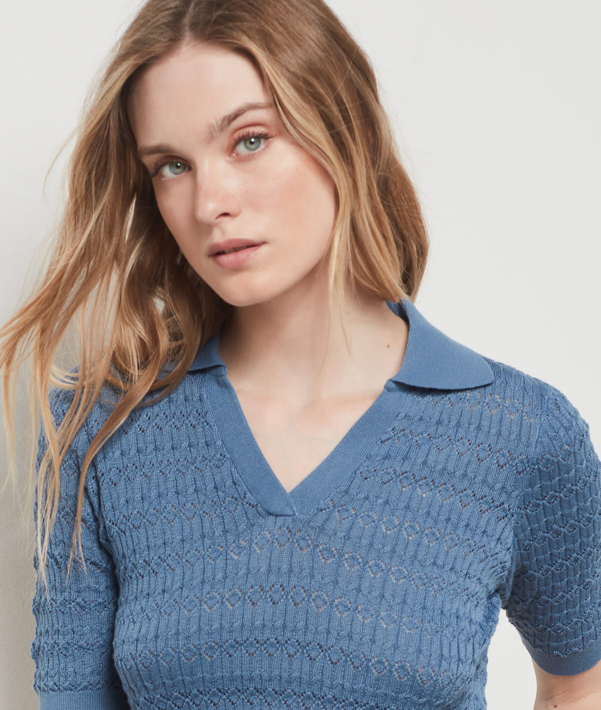 Pull manches courtes