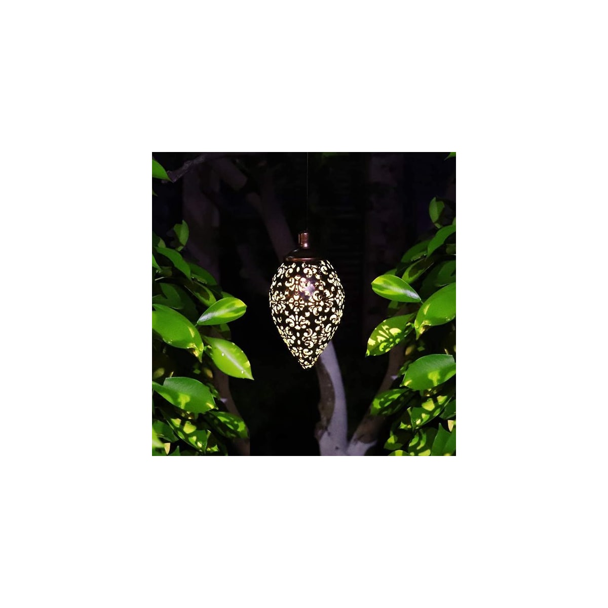 Solcellelampe LED-pendel