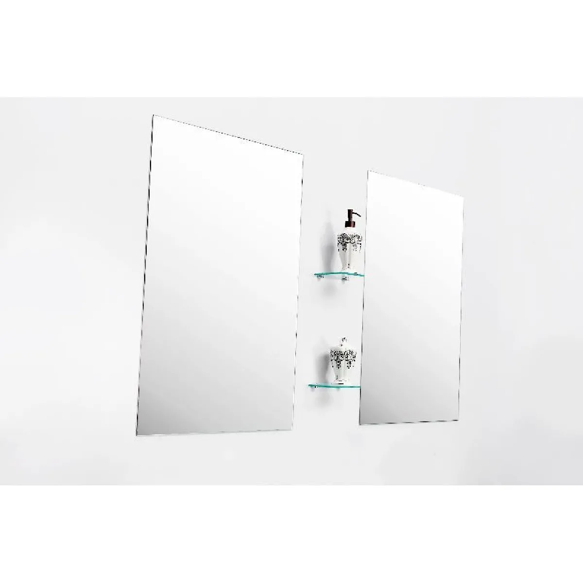 SIMBA Meuble Double Vasque 150cm White Ice