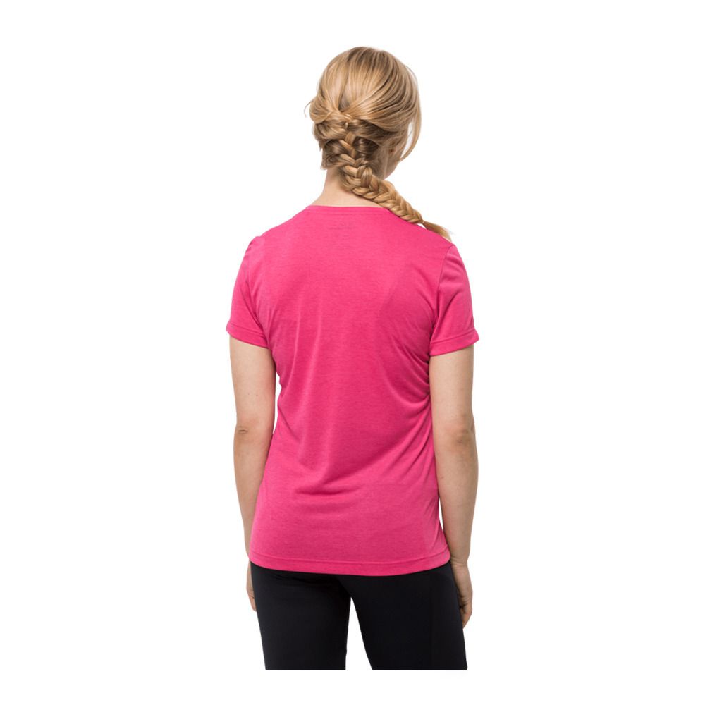 Jack Wolfskin CROSSTRAIL - Tee-shirt Femme cameopink