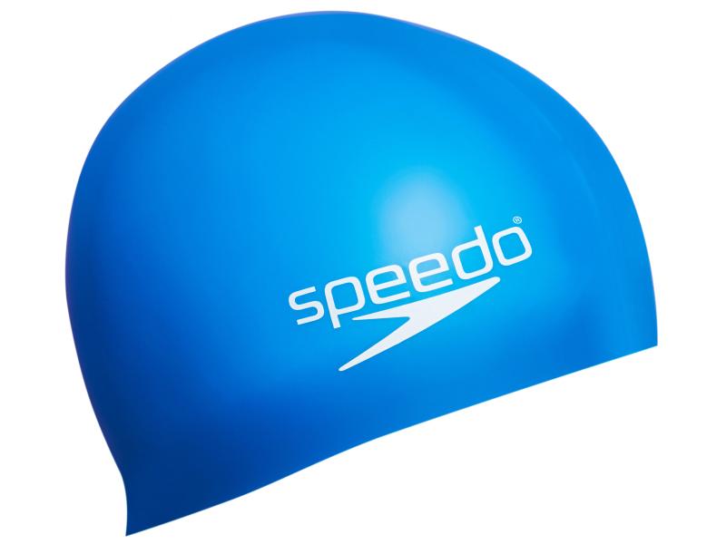 Speedo Badekappe Moulded Silc Cap Kids Ergonomische Silikon Badekappe