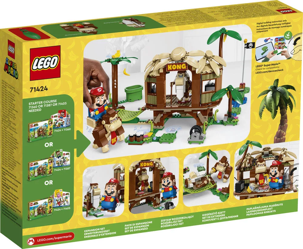 LEGO®SUPER MARIO™ 71424 - ENSEMBLE D'EXTENSION LA CABANE DE DONKEY KONG