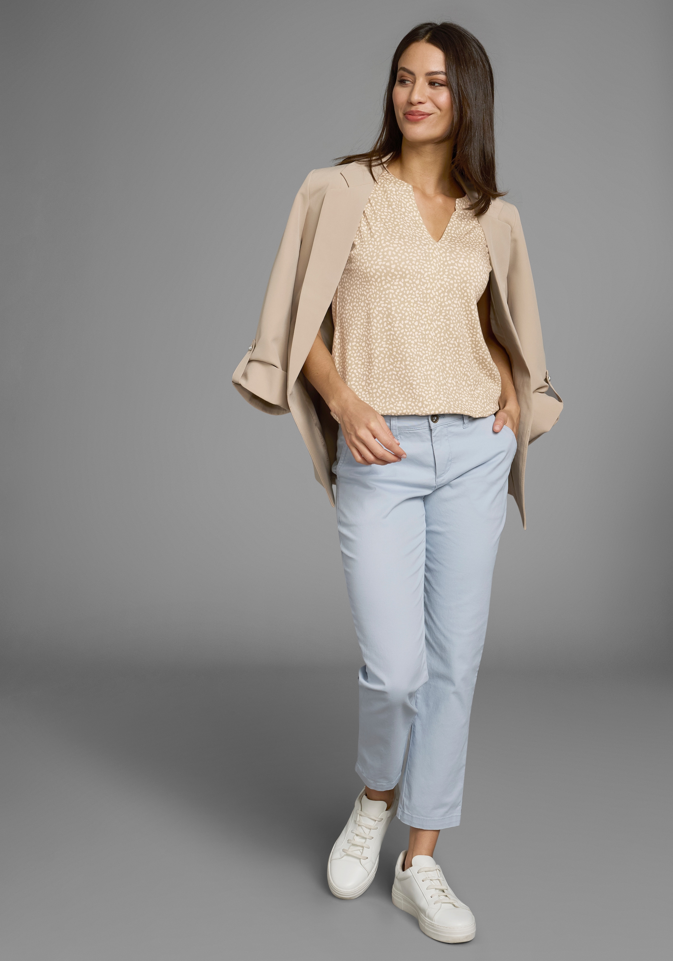 Laura Scott Print-Shirt , mit elastischem Saum