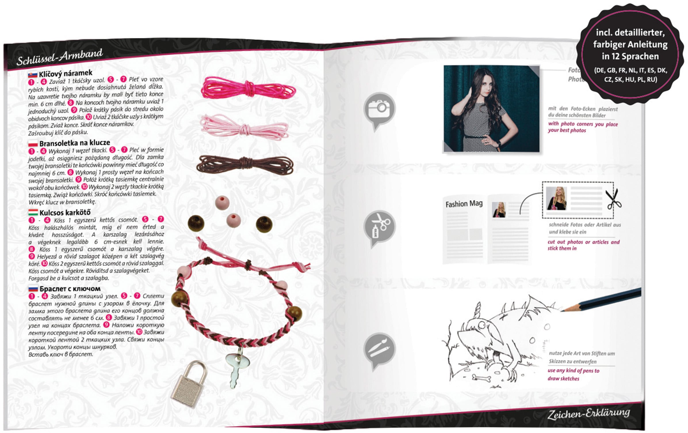 Lena® Kreativset »Scrapbook, gross«