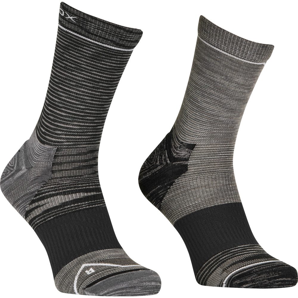 ORTOVOX Alpine Mid Socken Herren black raven