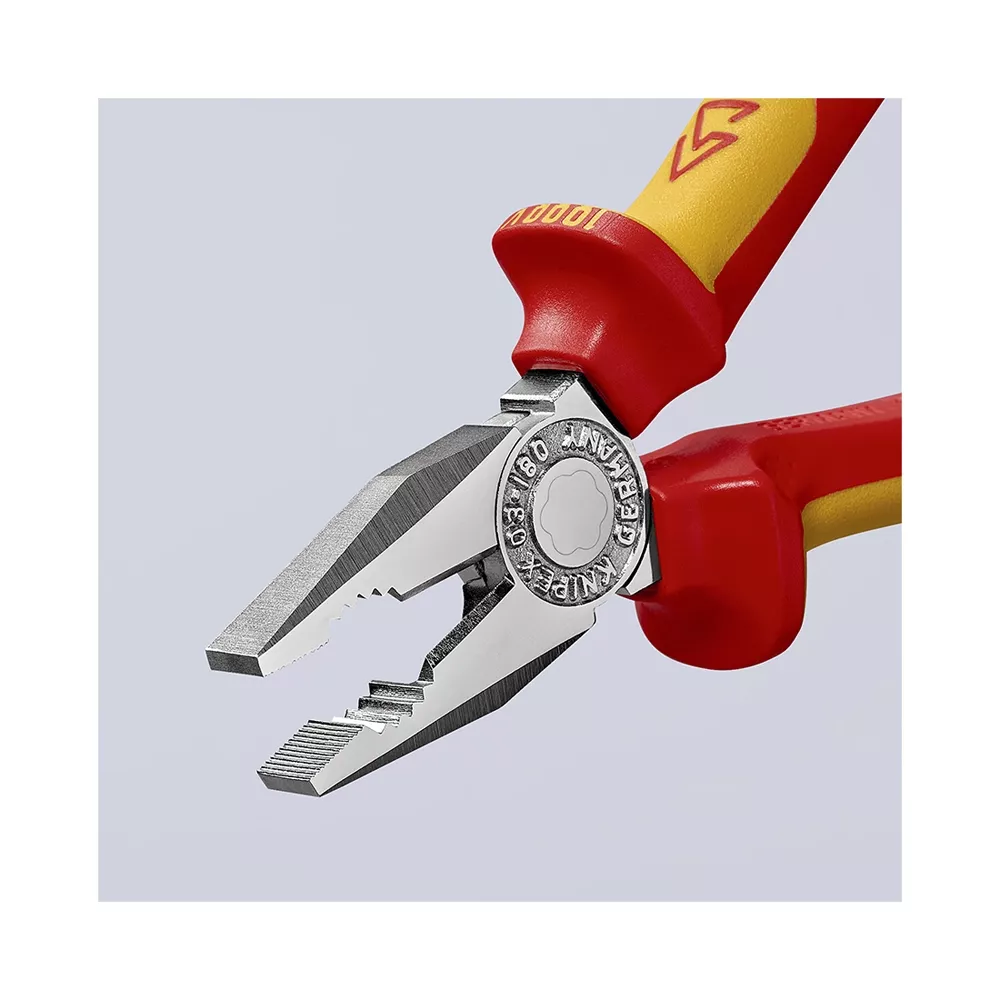 KNIPEX Kombizange isoliert VDE 180mm