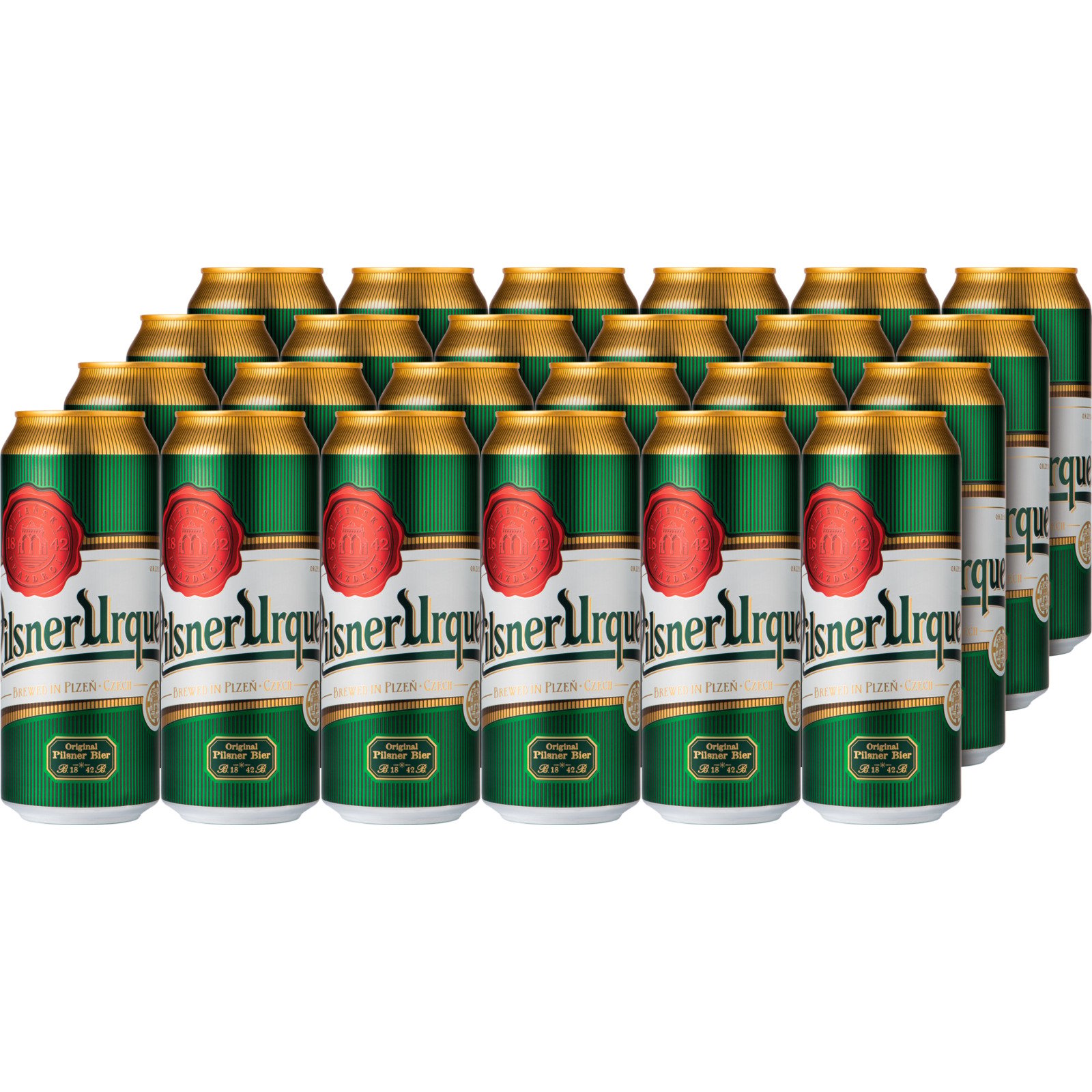 Pilsner Urquell Bier 6 x 4 x 50 cl Dosen