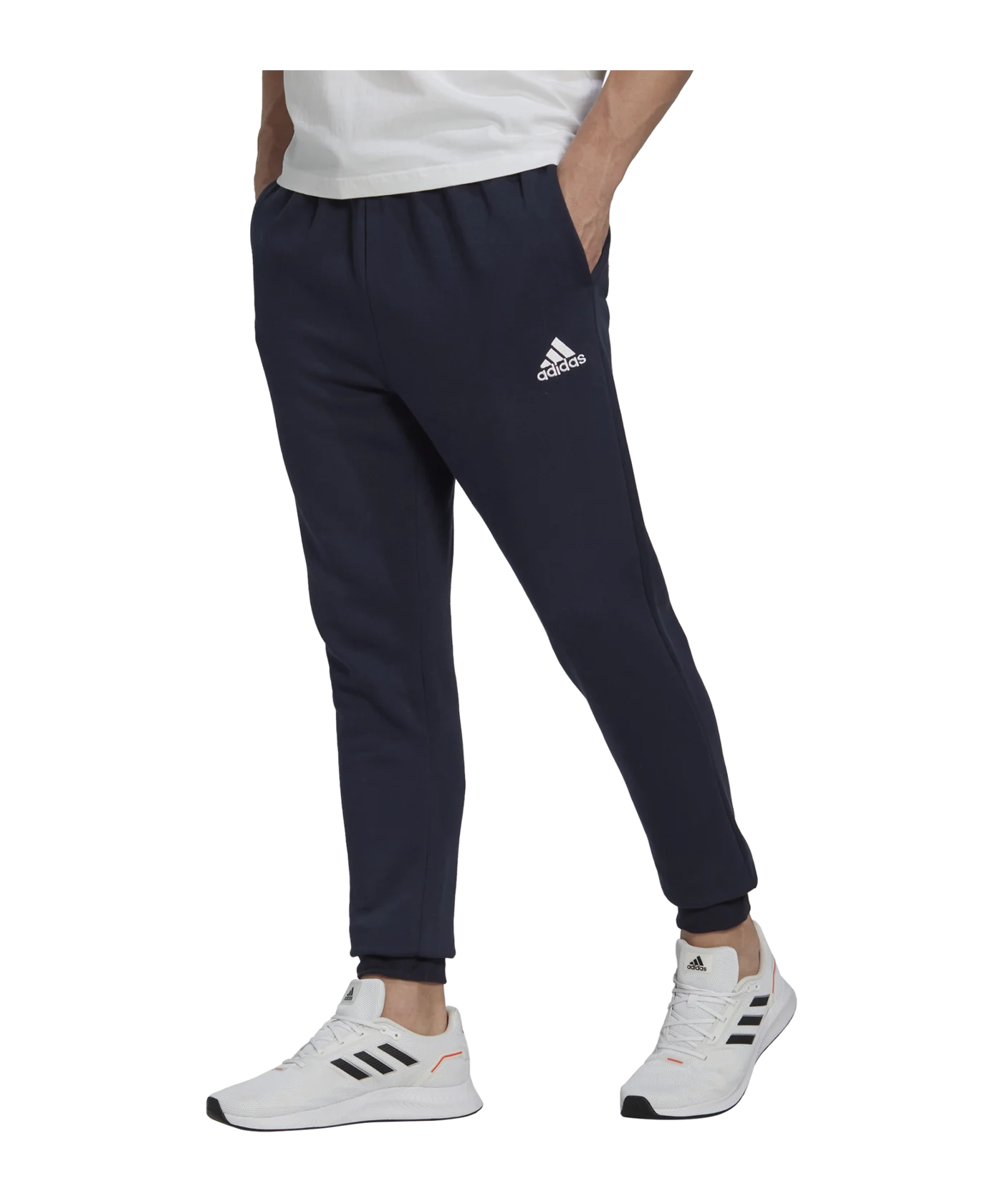 adidas Feel Cozy Jogginghose Blau Weiss
