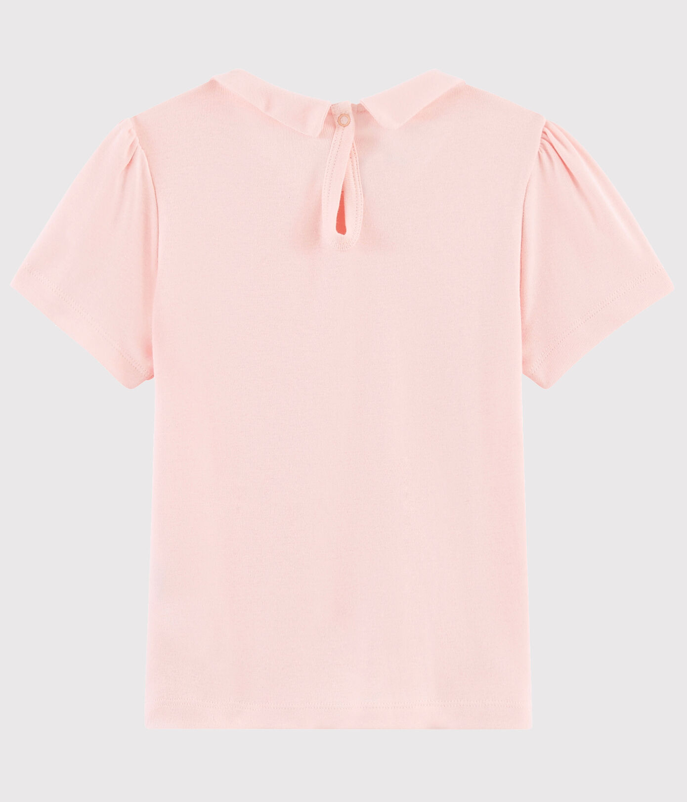 Tee-shirt manches courtes en coton enfant fille