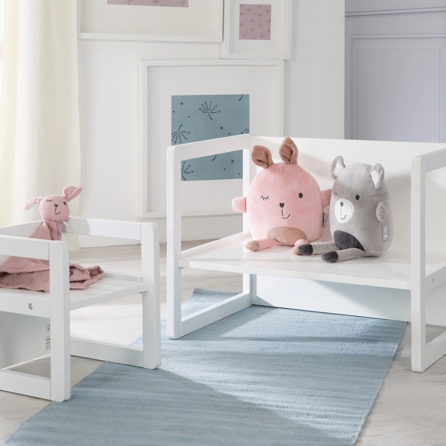 roba Kindersitzgruppe 3in1 weiß