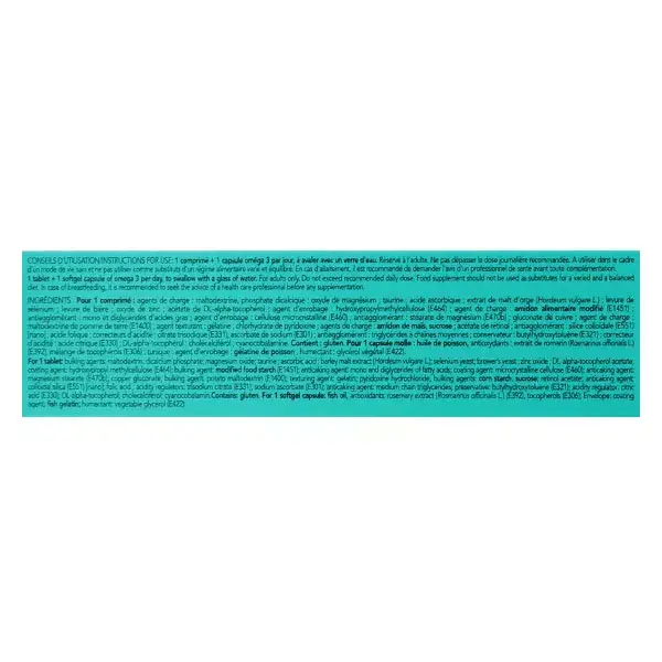 Oligobs Ômega 3 para Amamentação - 30 comprimidos + 30 cápsulas