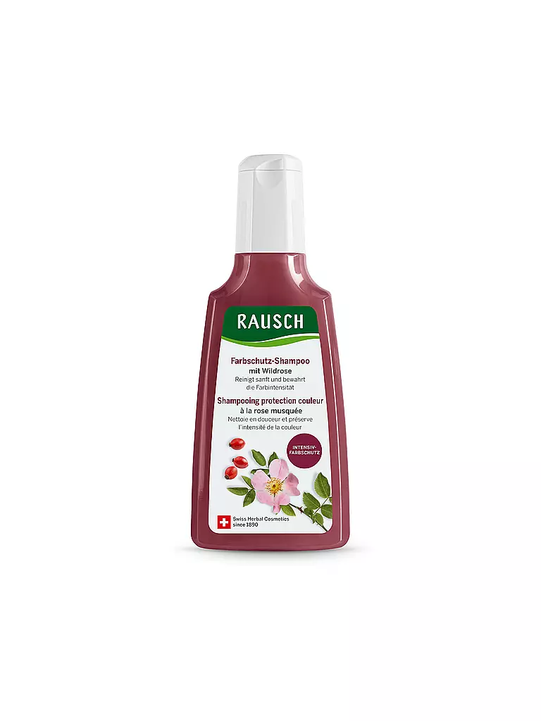 RAUSCH Haarpflege - Farbschutz-Shampoo mit Wildrose 200ml keine Farbe