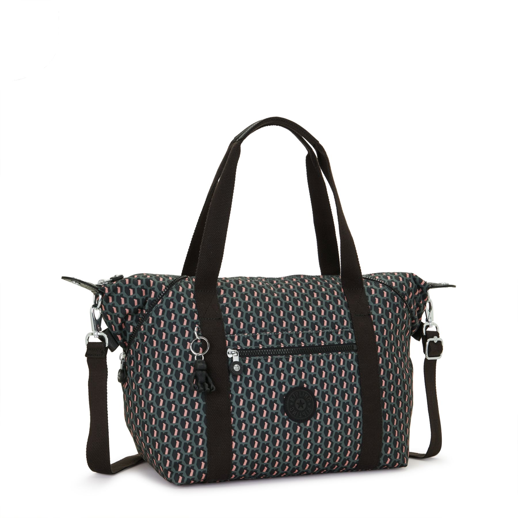 ART Grand sac à main avec sangles détachables - 3D K Pink
