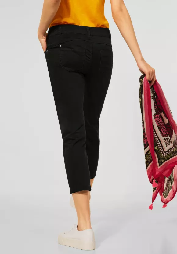 Casual Fit Hose in Unifarbe - bassy olive
