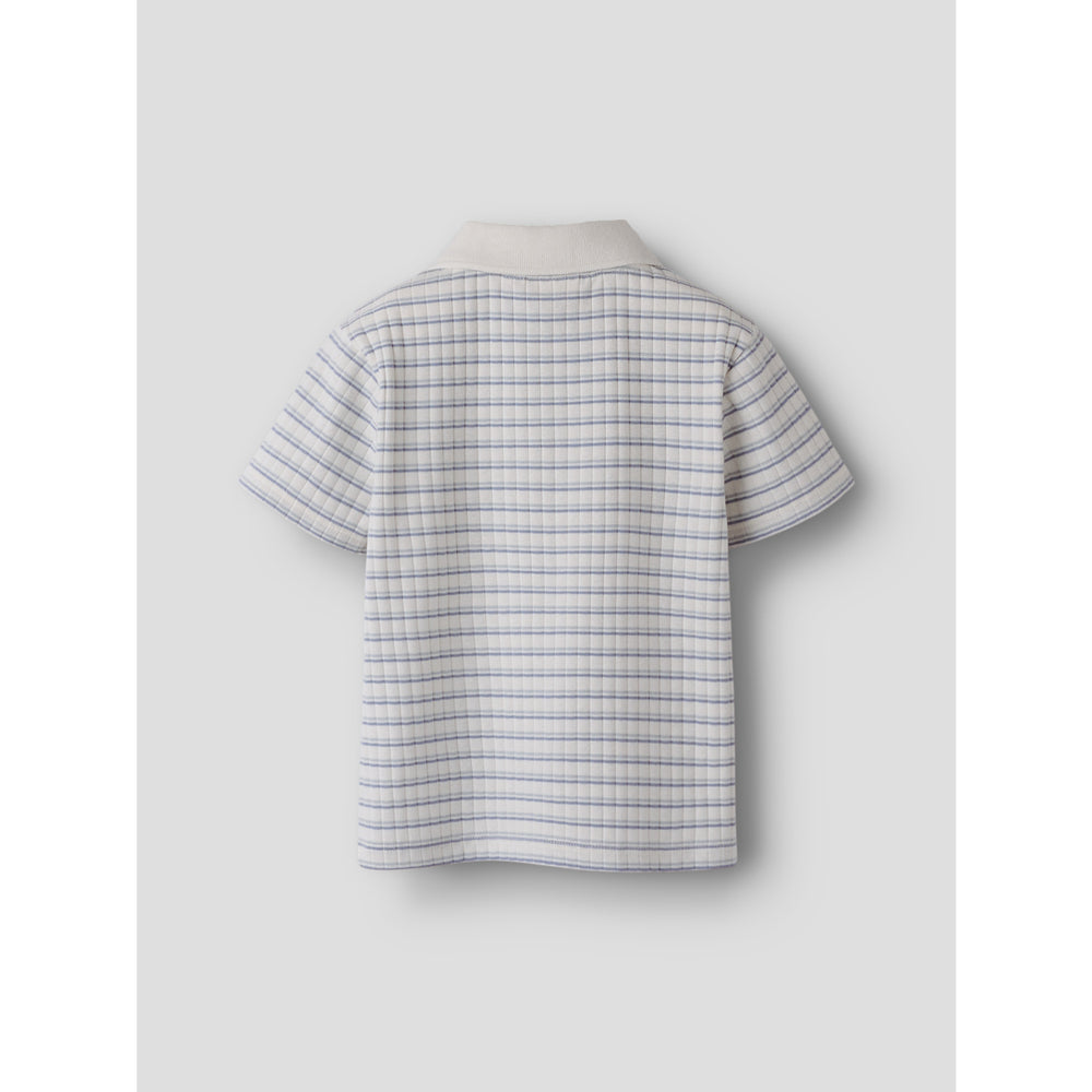 Køb Lil'Atelier Coconut Milk Dusty Blue Nmmhaldur Ss Loose Polo Lil