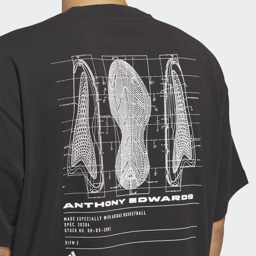 Adidas Original Anthony Edwards Seasonal Graphic Tee