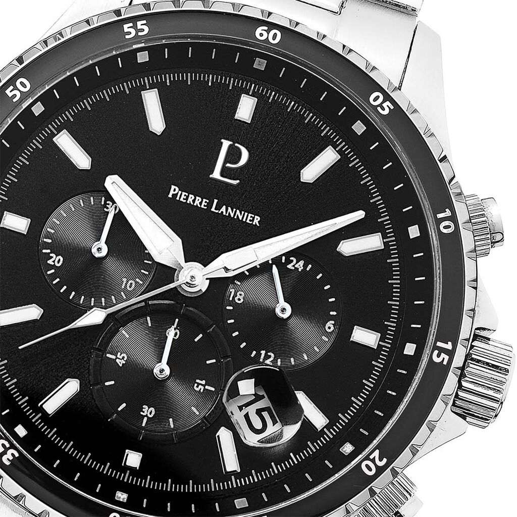 Montre Pierre Lannier Cronos Noir
