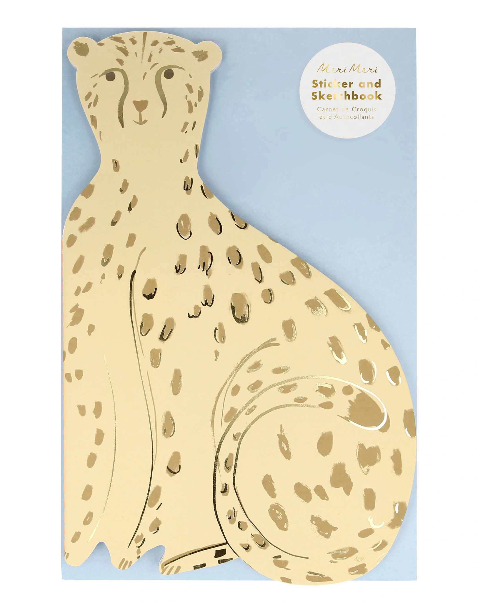 Stickerbuch CHEETAH - STICKER & SKETCHBOOK