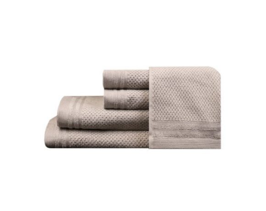 Handdoek Dune 50 x 100 cm Taupe